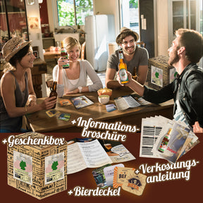 Bierspezialitäten aus Deutschland (die besten deutschen Biere) als Probierpaket zum Verschenken als Geschenkverpackung (Bier + Tasting-Anleitung + Bierbroschüre + Brauereigeschenke + Geschenkkarton) 6 × 0,33l