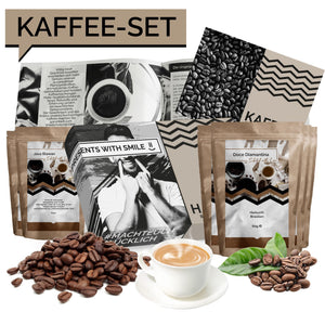 Kaffee Geschenkset Kaffee Geschenkbox | 5x60g Kaffee Weltreise Geschenkidee für Frauen Freundin | Kaffeebox Geburtstag Weihnachten